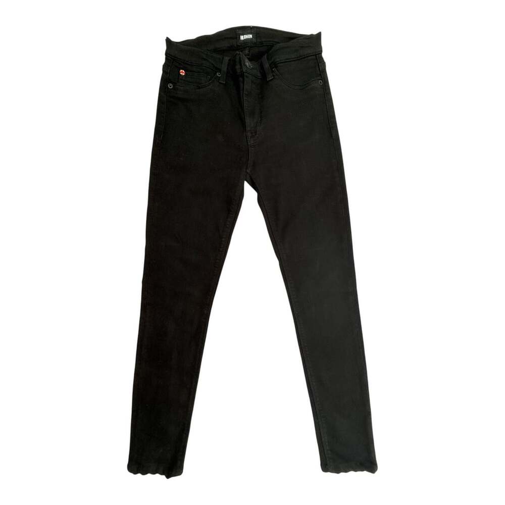 Hudson Jeans Women's Black Skinny Leg Denim Pants size 28